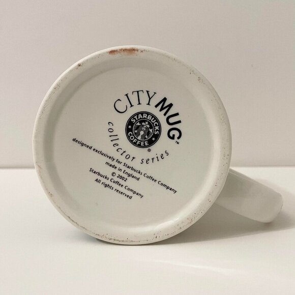2002 Starbucks London City Mug Collector Series England Big Ben 20oz - Picture 11 of 16